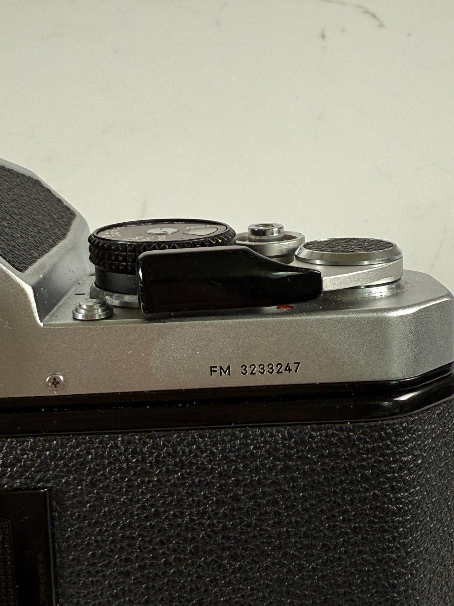 Nikon FM 35mm SLR Film Camera Chrome Body