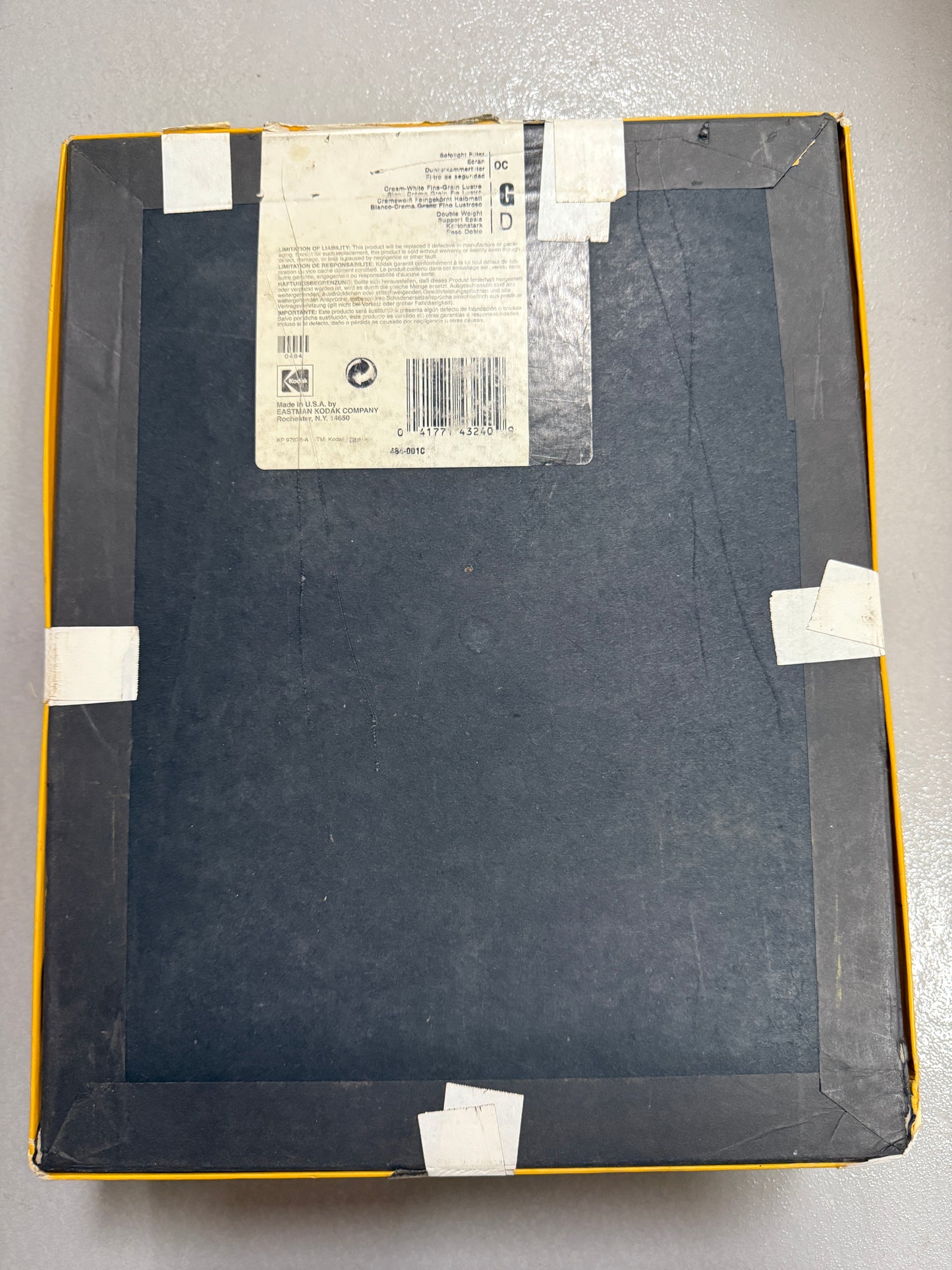 Kodak Ektalure GD Lustre Paper - 11x14, 250 sheets box, SEALED double weight