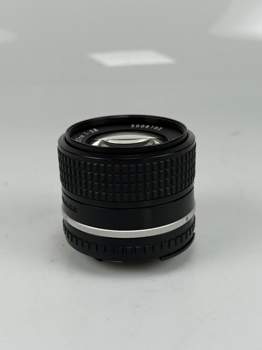 Nikon Nikkor AI-S 100mm f2.8 Series E Lens 100/2.8 AIS