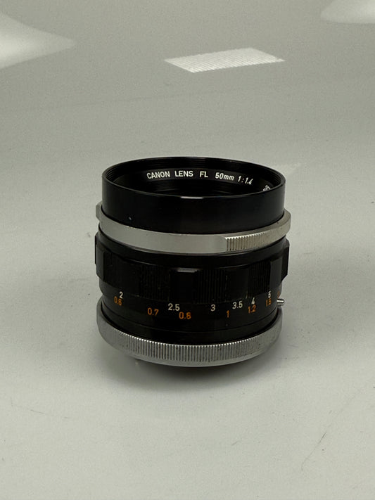 Canon FL 50mm f1.4 MF Standard Lens