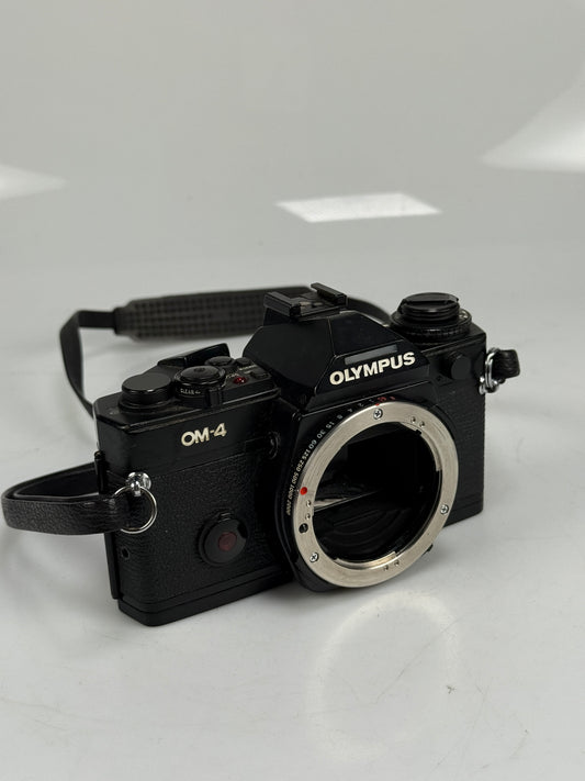 Olympus OM-4 Black 35mm SLR Film Camera