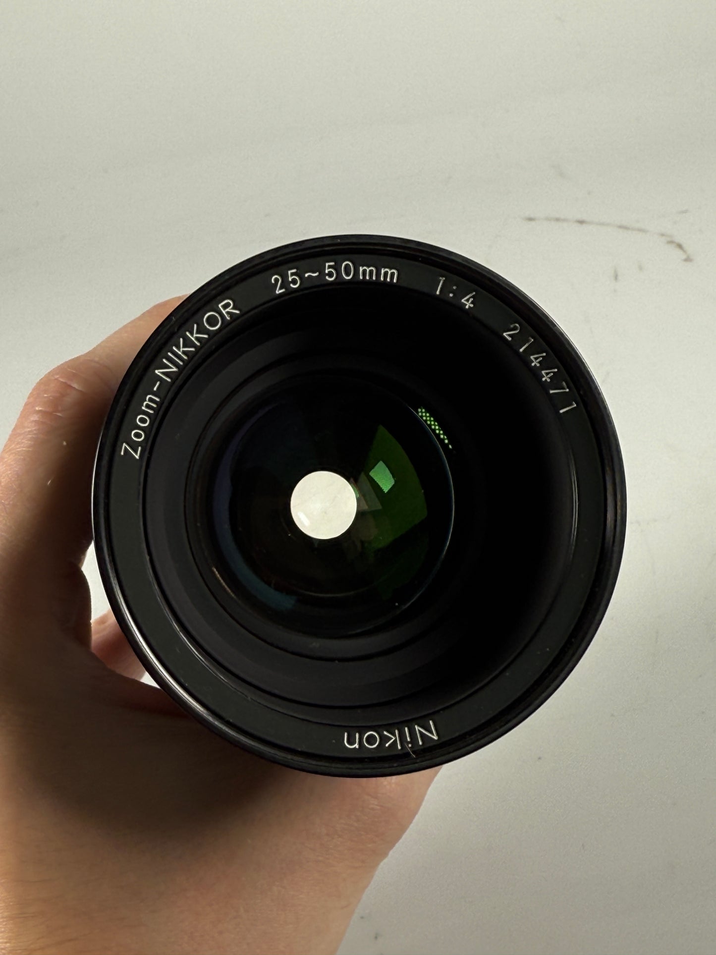 Nikon Ai-s Ais Zoom-NIKKOR 25-50mm f4 Wide Angle MF Lens