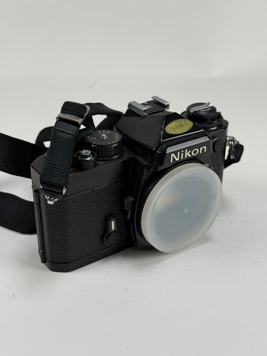 Nikon FE black 35mm SLR Film Camera Body