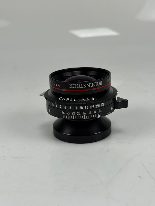 Rodenstock Apo Sironar S 150mm F5.6 Lens in Copal #0 shutter