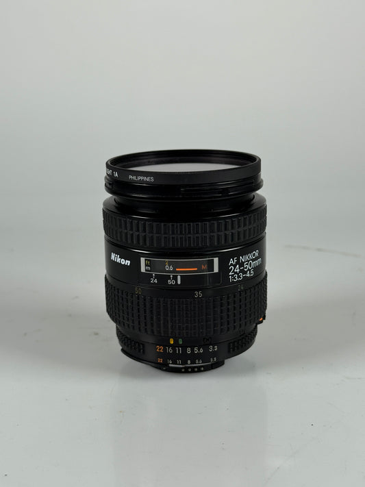 Nikon AF NIKKOR 24-50mm F3.3-4.5 Wide Zoom Lens