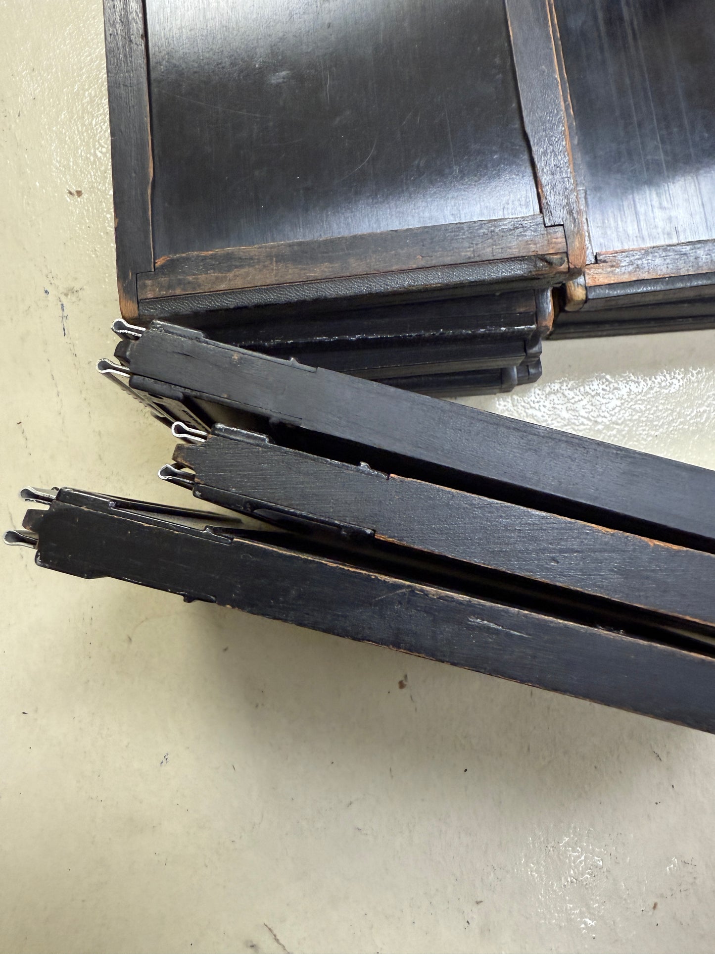 Lot of 14 Vintage Folmer Graflex 4x5" Type 5 Cut Film Holders