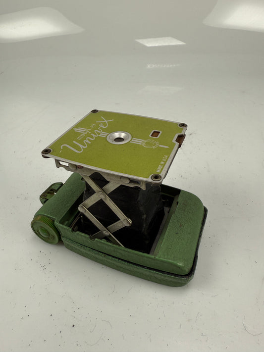 Univex Model AF universal camera corp folding mini camper GREEN RARE