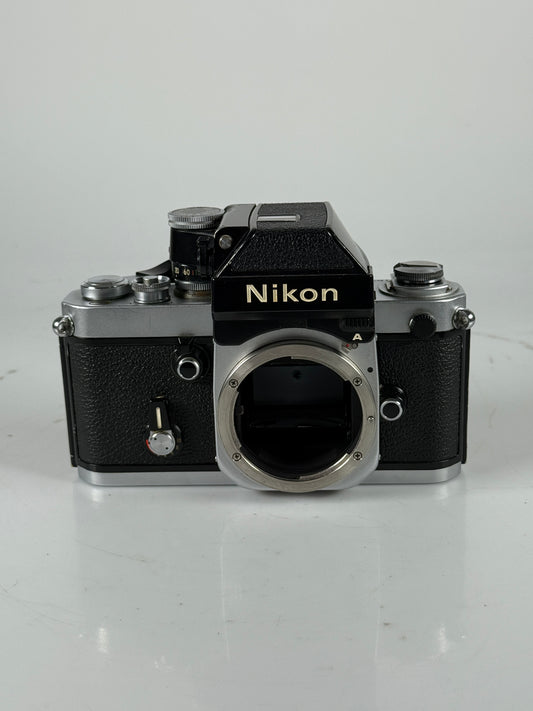 Nikon F2A Photomic SLR Film Camera Body Chrome