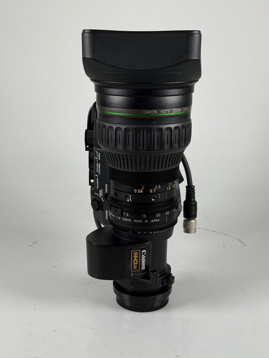 Canon HJ17ex7.6B-IRSE eHDxs 17x2/3 ENG Lens w/ 2x - 7.6-130mm f1.8