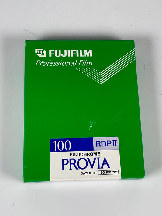 Fujifilm Provia 100 RPD II 4x5 inch Film 10 Sheets Exp 1998