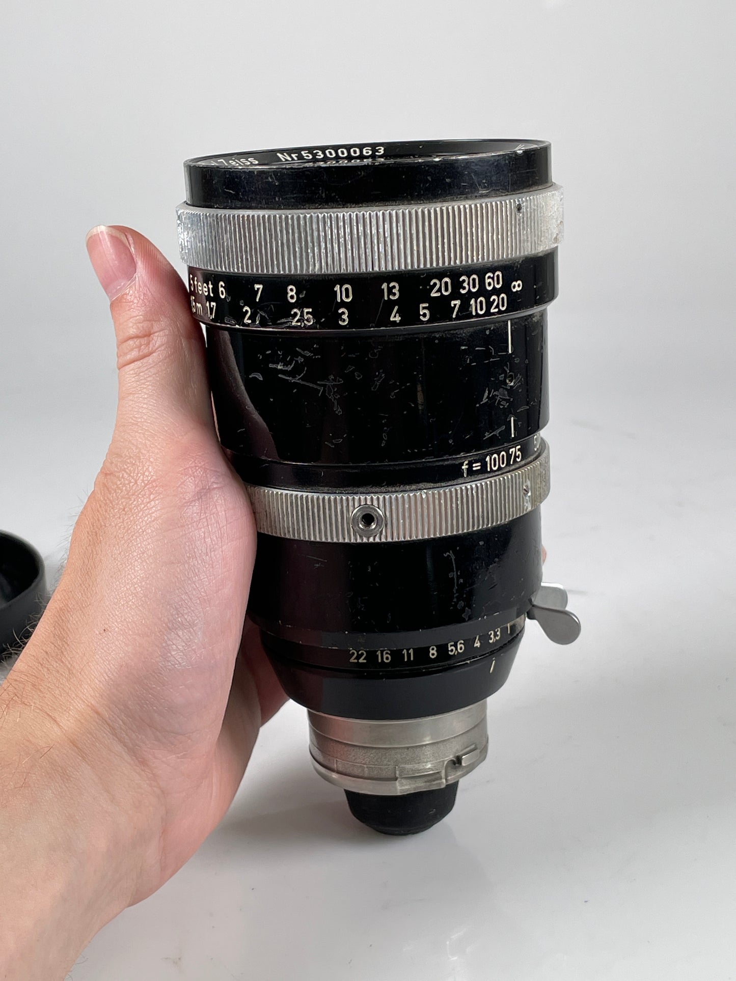 Carl Zeiss, 10-100mm F2.8 Vario Sonnar Arriflex Arri B mount lens