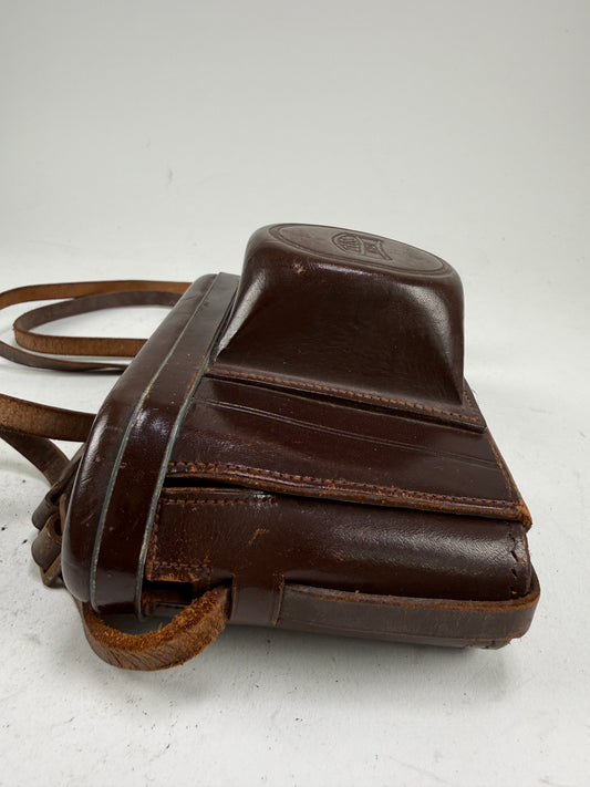 Zeiss Ikon Contax III Brown Leather Case with Strap 1787/2 Rangefinder