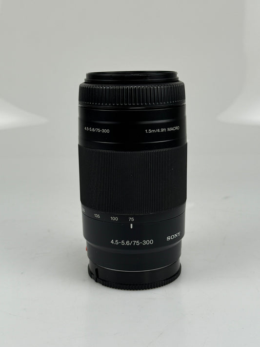 Sony 75-300mm f4.5-5.6 Macro Lens SAL75300 A Mount