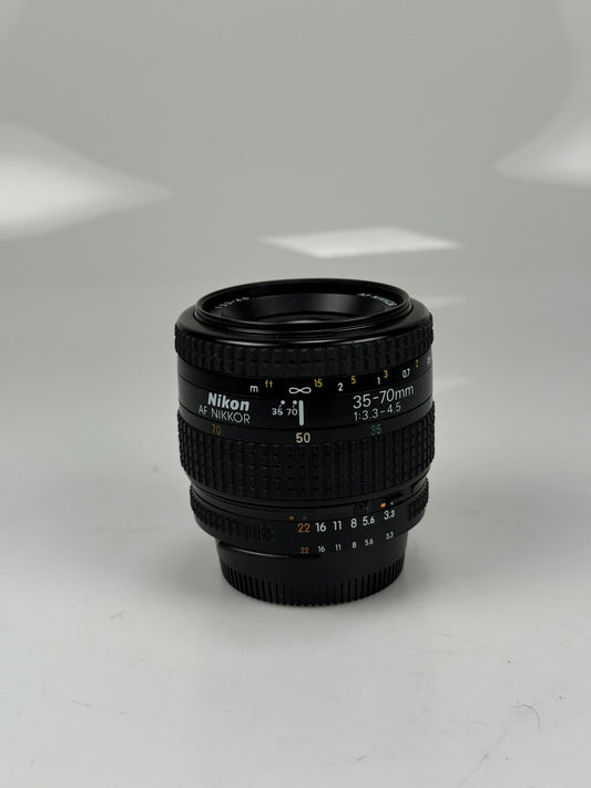 Nikon Nikkor AF 35-70mm f3.3-4.5 lens