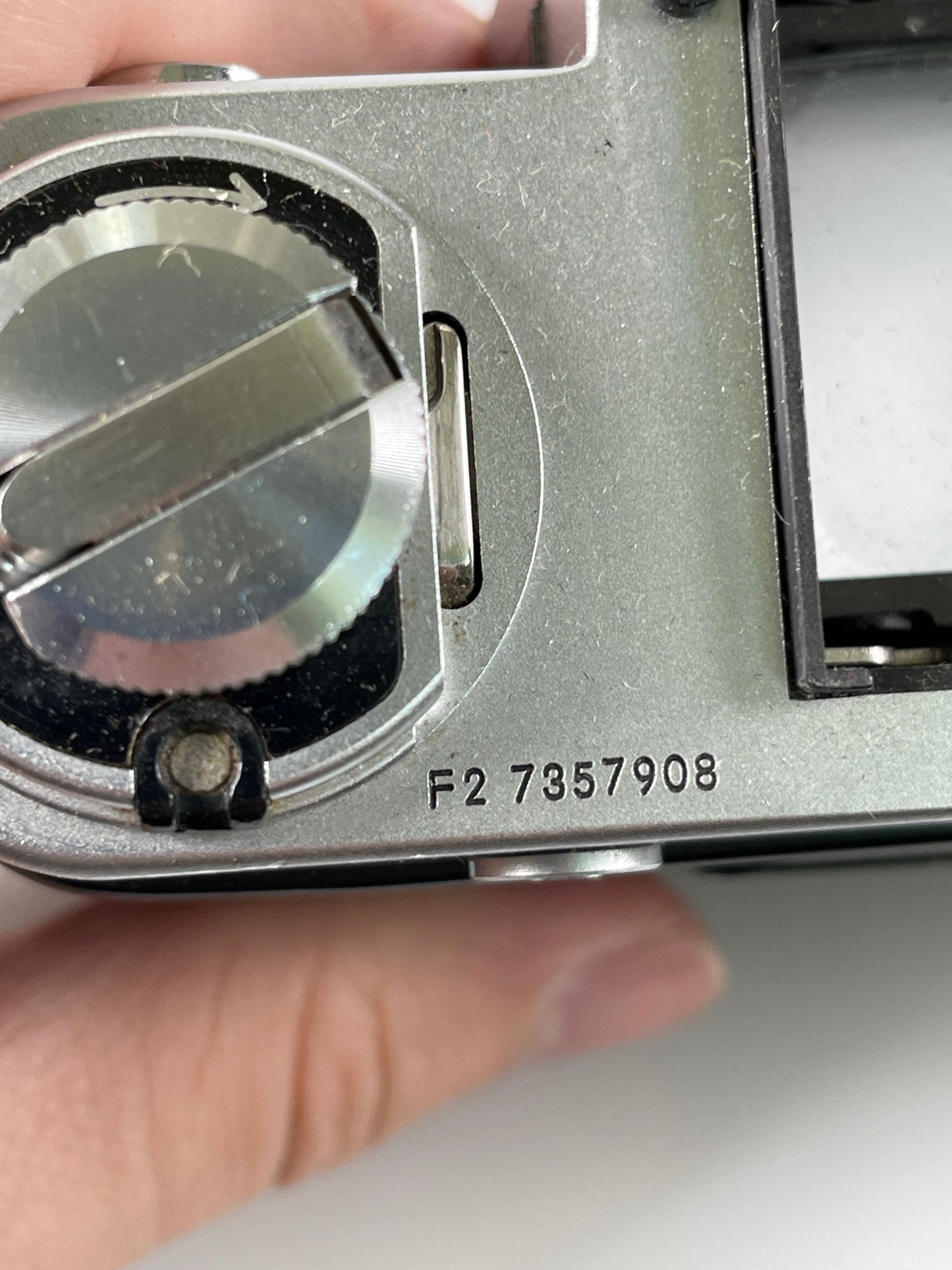 Nikon F2 Chrome body without finder 35mm film camera