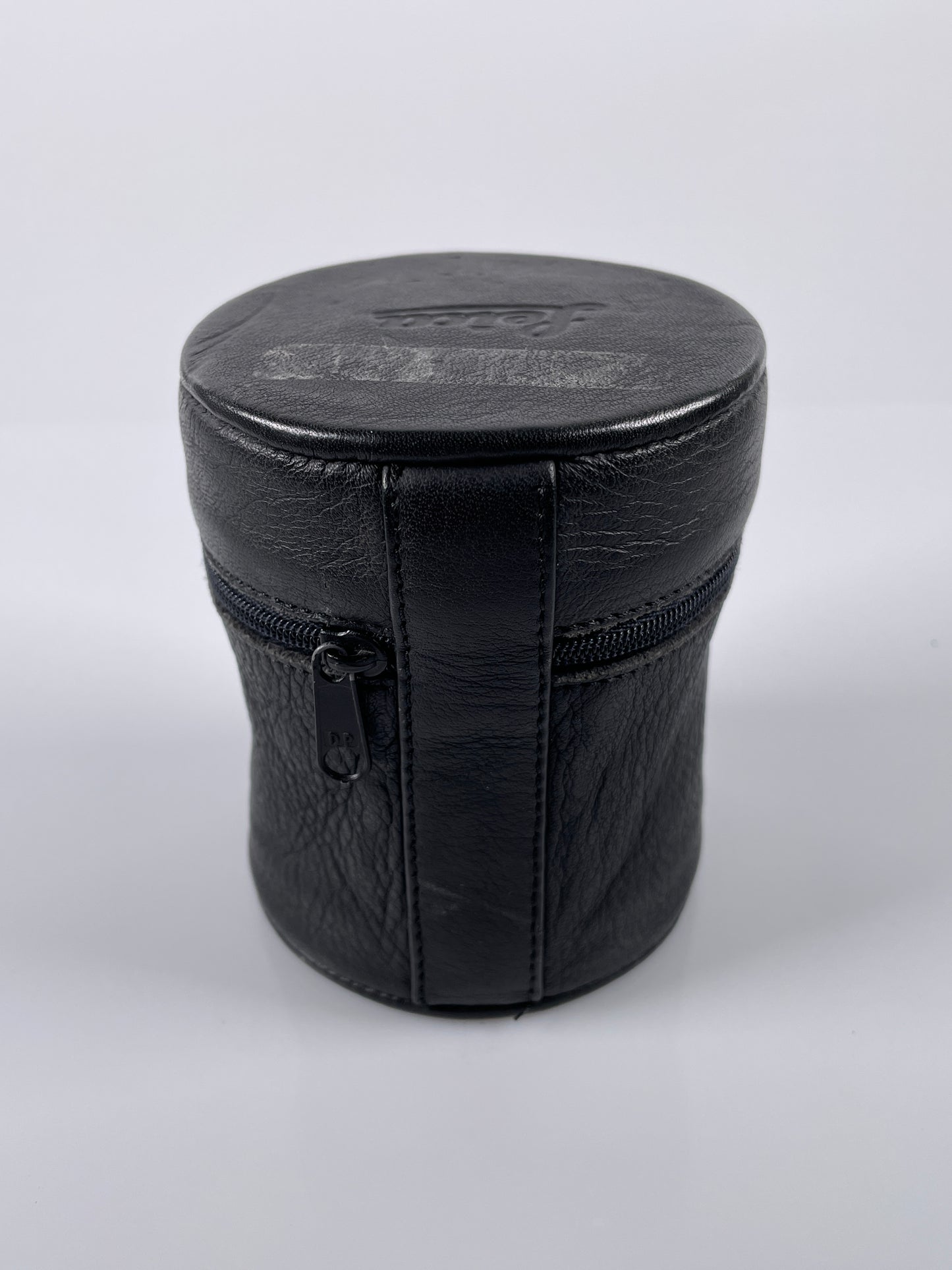 Leica E. Leitz Black Leather Lens Case for R lens