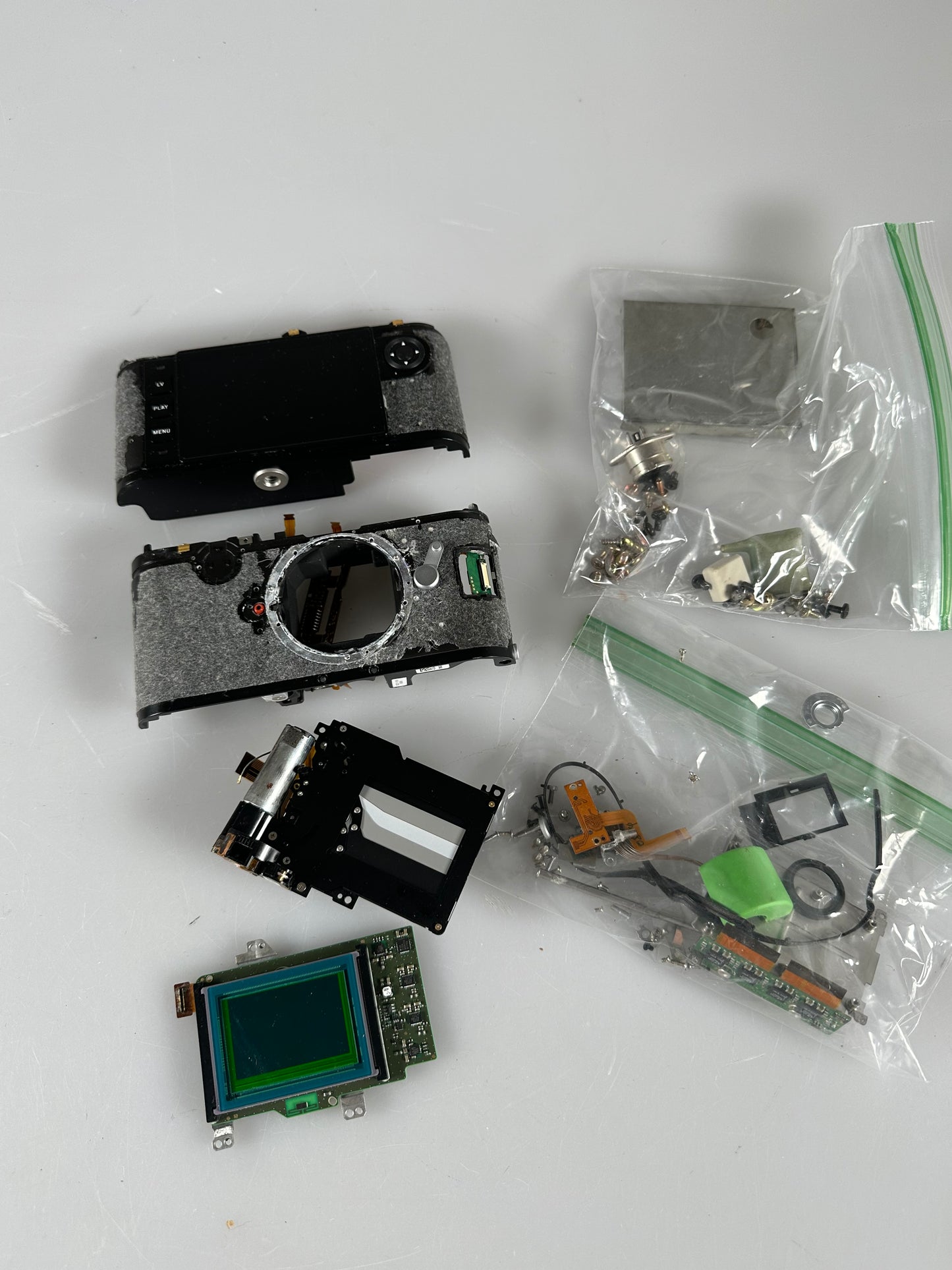 Leica M10 Black Digital Rangefinder Camera Body Parts