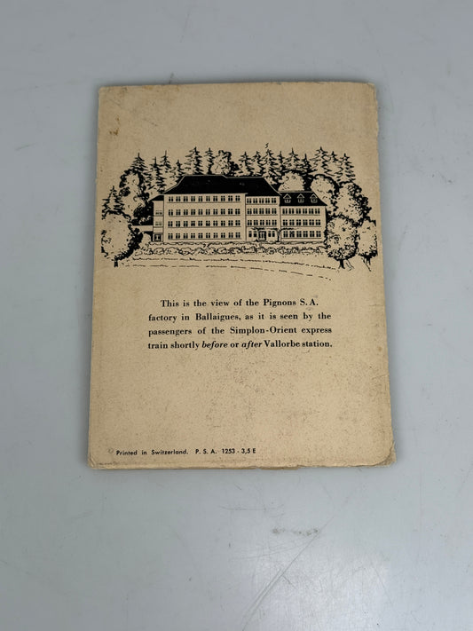 Alpa 7 Film Camera instruction manual