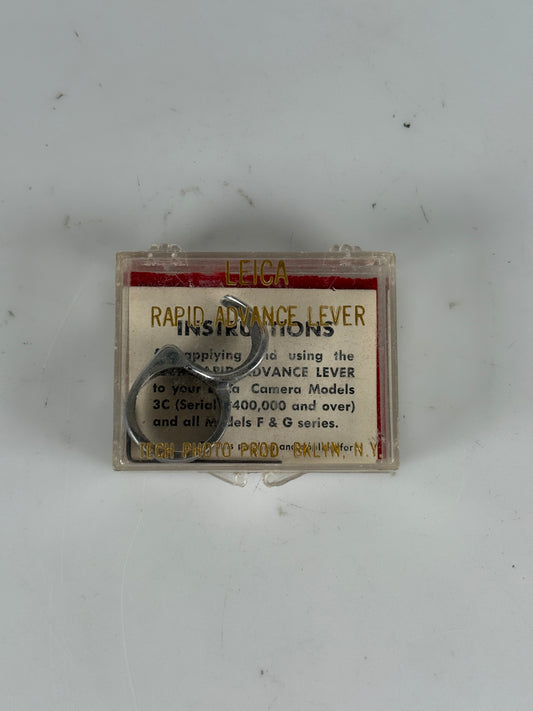 Tech Photo Prod Leica Rapid Advance lever chrome for IIIC, F and G models RARE