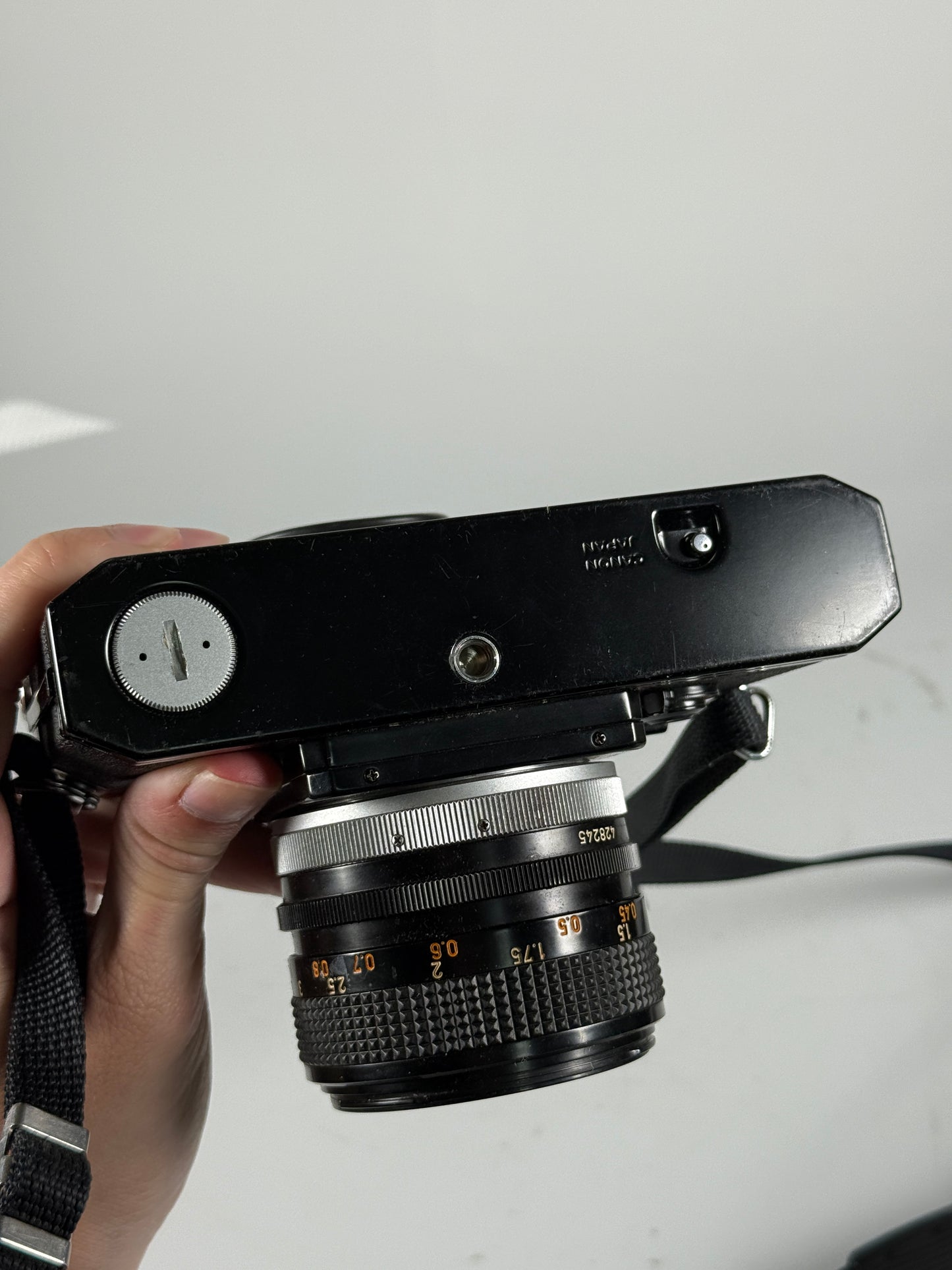 Canon F-1 35mm Camera with 50mm 1.4 FD SSC Lens