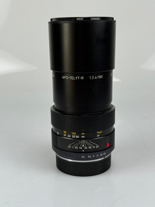 Leica 180mm F3.4 APO-TELYT-R 3 Cam Lens