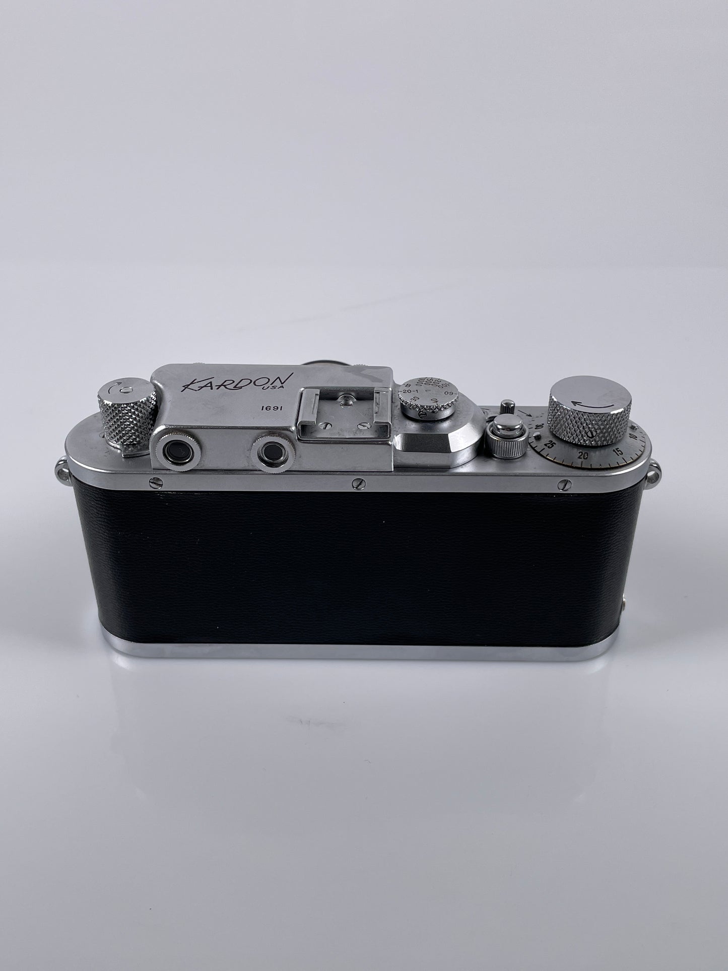 Kardon Rangefinder 35mm Film Camera PH-629 signal corp US Army Kodak Ektar 47mm f2