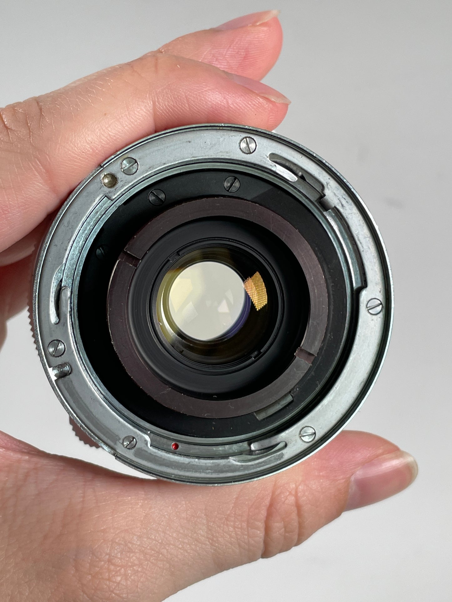 Zeiss 35mm f4 Distagon Lens for Contarex chrome silver