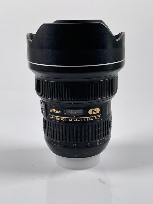 NIKON AF-S NIKKOR 14-24mm f2.8 G ED Zoom Lens