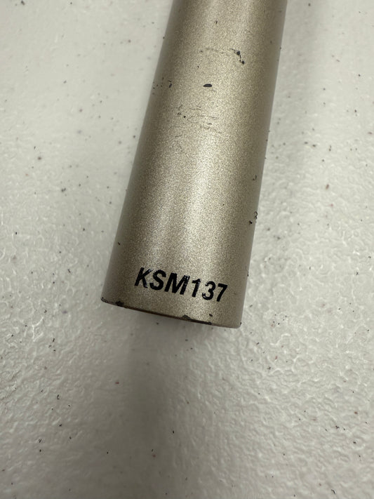 Shure KSM137/SL Cardioid Studio Condenser Microphone