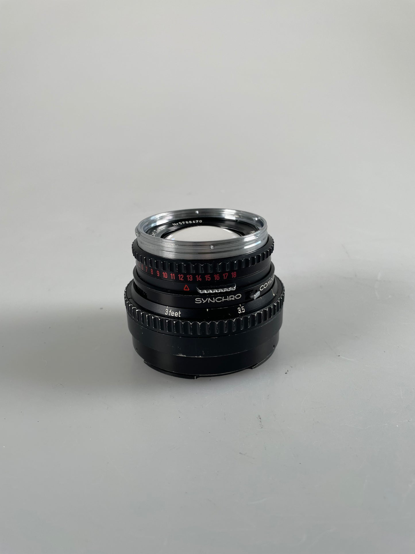 Hasselblad Carl Zeiss Planar C 100mm f3.5 T* Silver Rim Lens RARE