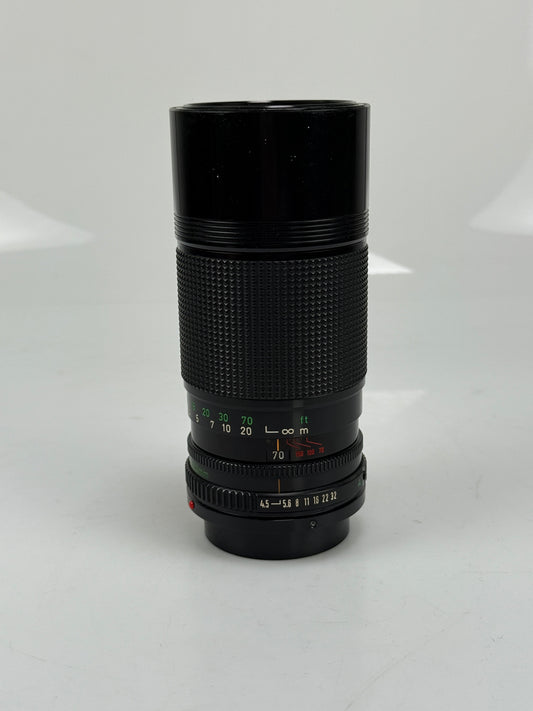 Canon Zoom Lens FD 70mm-150mm f4.5