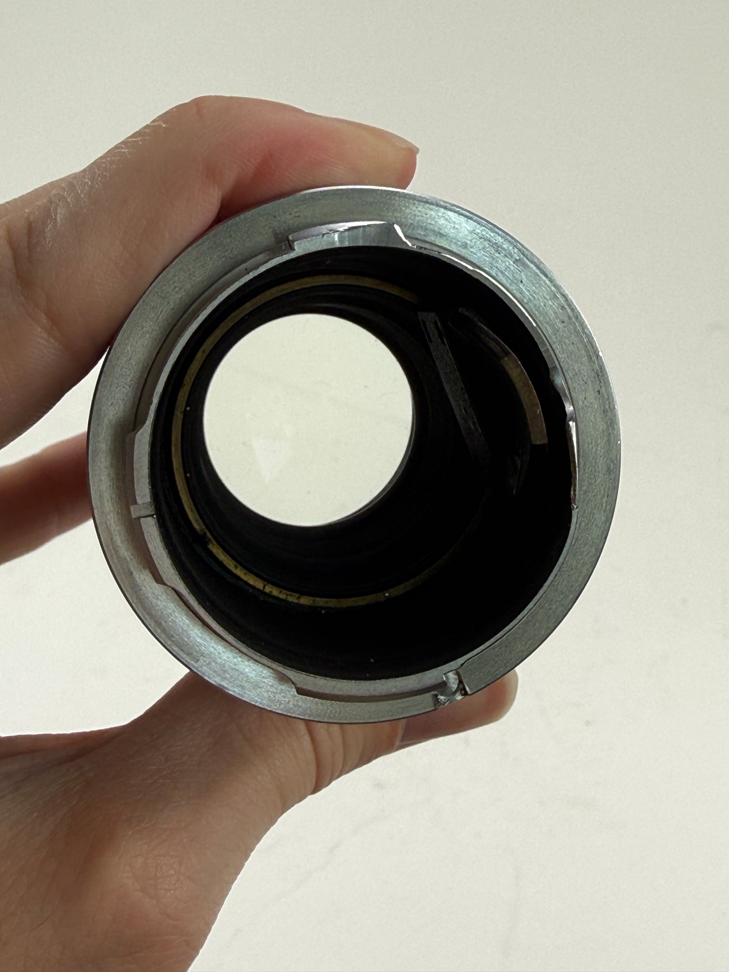 Leica 90mm f2.8 Elmarit Black M mount lens