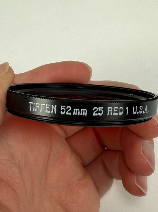 Tiffen 52mm 25 Red 1 Lens Filter