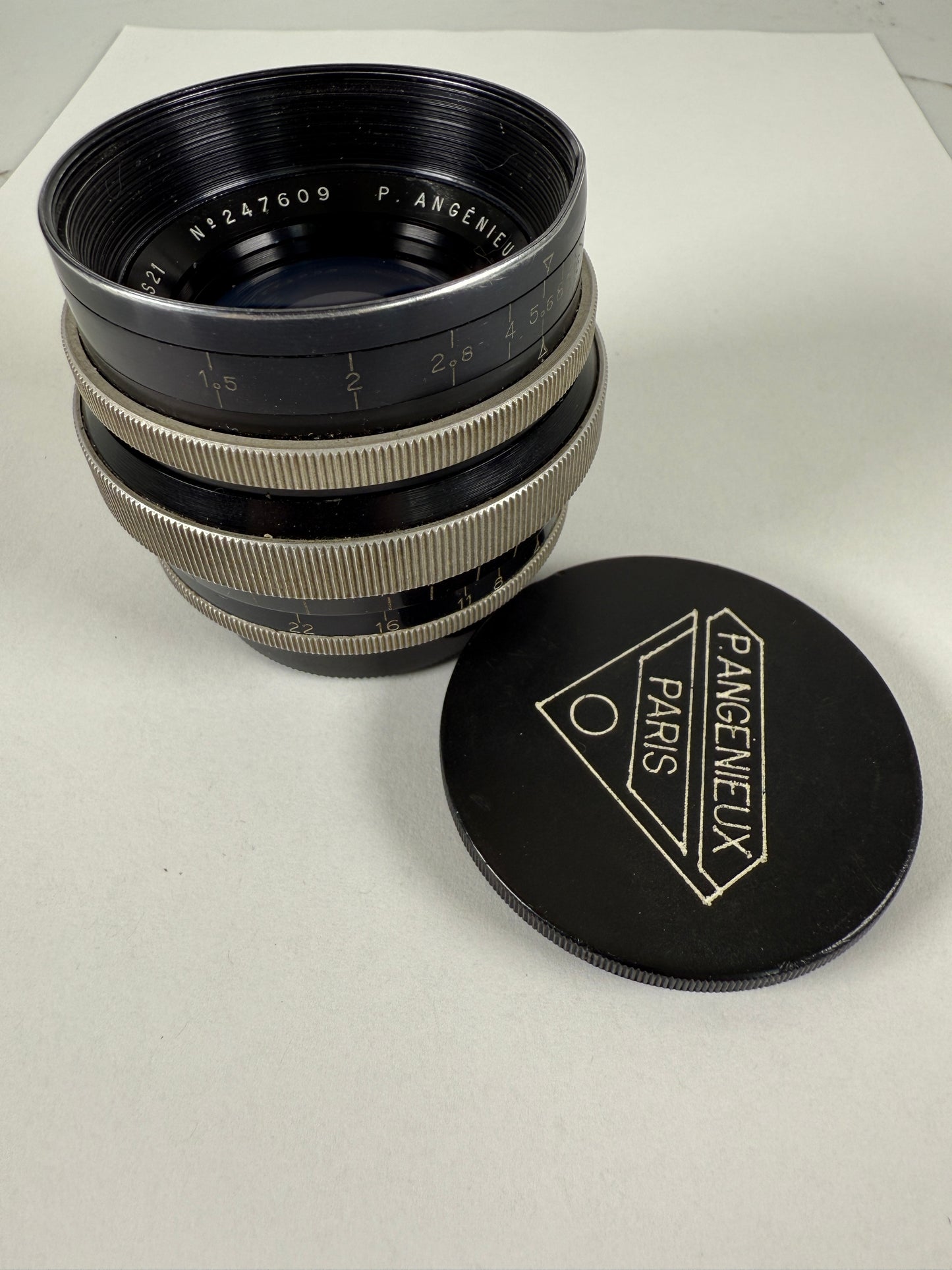 Angenieux S21 50mm f1.5 Paris M42 mount RARE lens