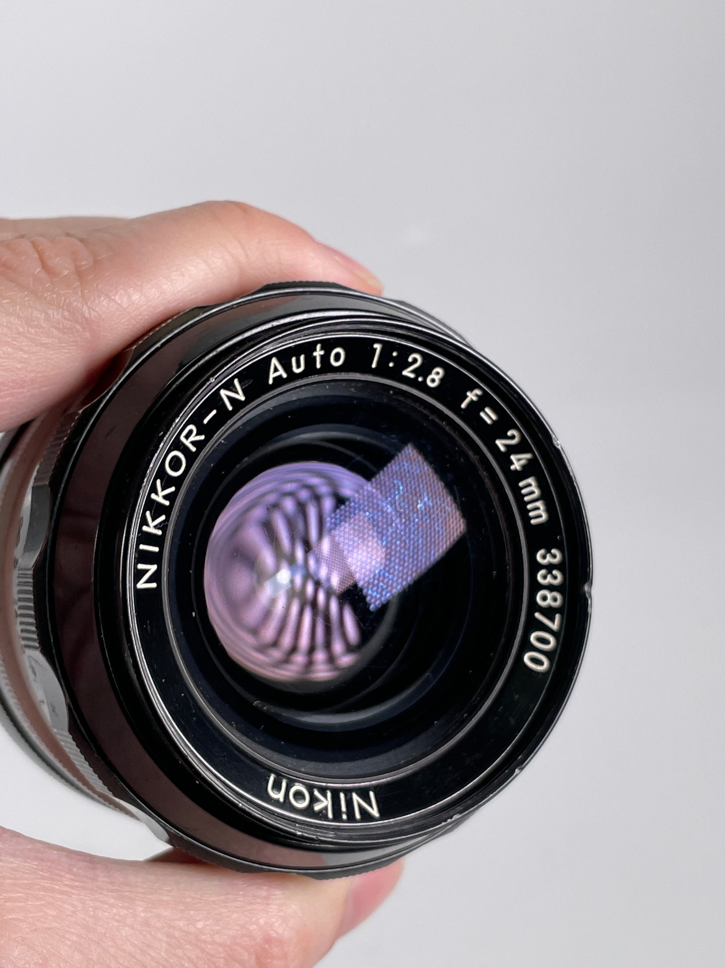 Nikon NIKKOR N 24mm f2.8 Non-Ai Wide Angle Lens