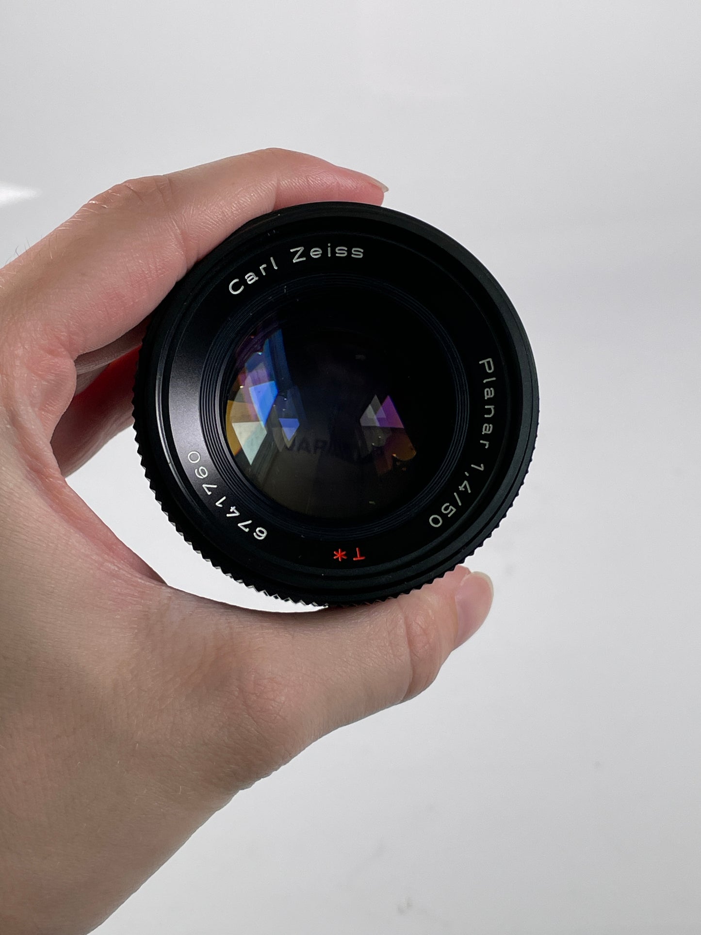 Contax Carl Zeiss T* Planar 50mm F1.4 AEJ MF Lens C/Y Mount
