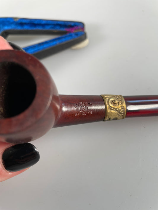 KBB Blue Line Bakelite Pipe, Unsmoked