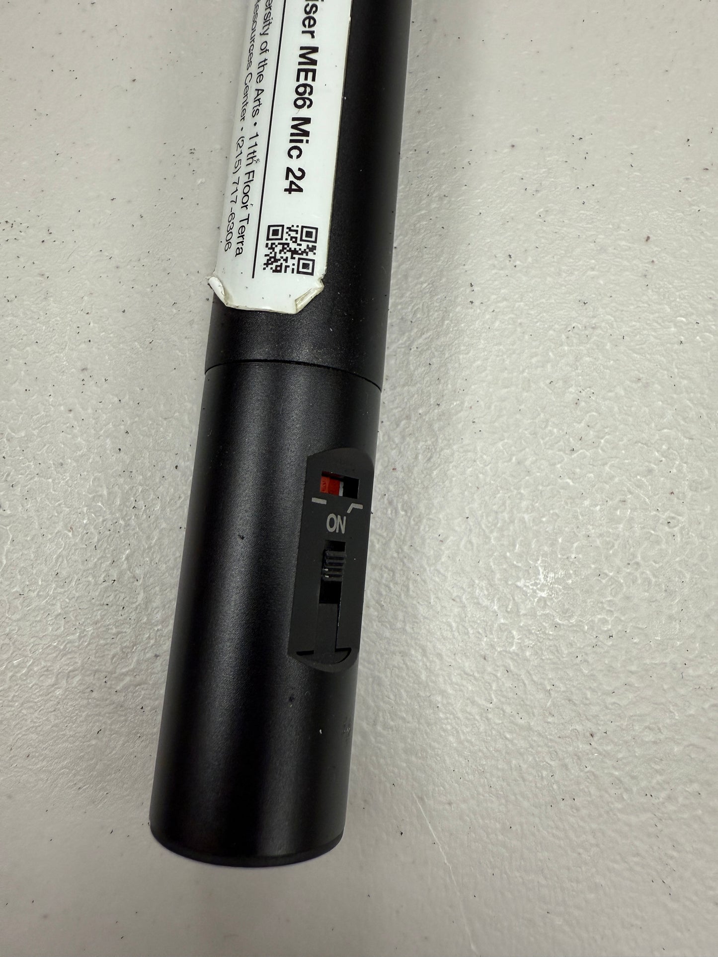 Sennheiser ME66 Directional Shotgun Microphone w/ K6P Power Module