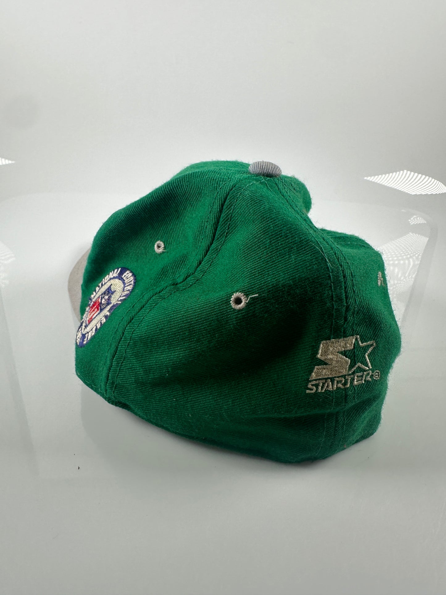 Philadelphia Eagles Kelly Green NFL Starter 100% Wool vintage Logo Fitted Hat 7 1/2