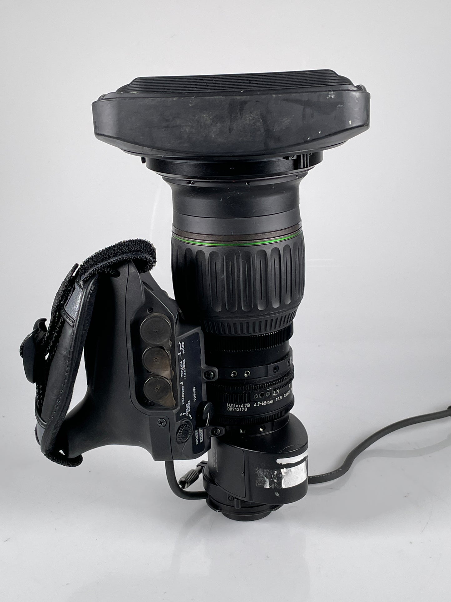 Canon HJ11ex4.7B IRSE HDXS 2/3" HD ENG Broadcast Servo Lens w/ 2x 4.7-52mm f1.9
