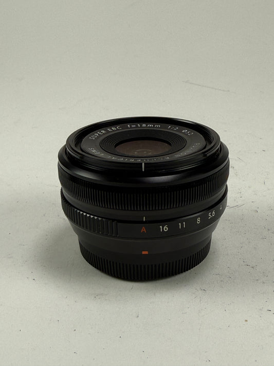 Fujinon Super EBC 18mm f/2 Camera Lens