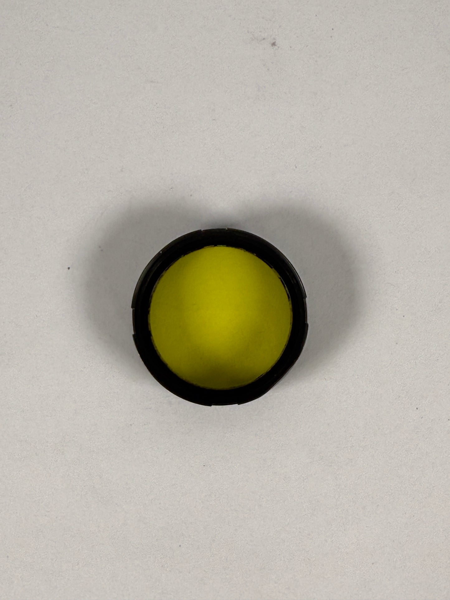 Zeiss Ikon Jena yellow lens filter L x 37 Gelbglas push on