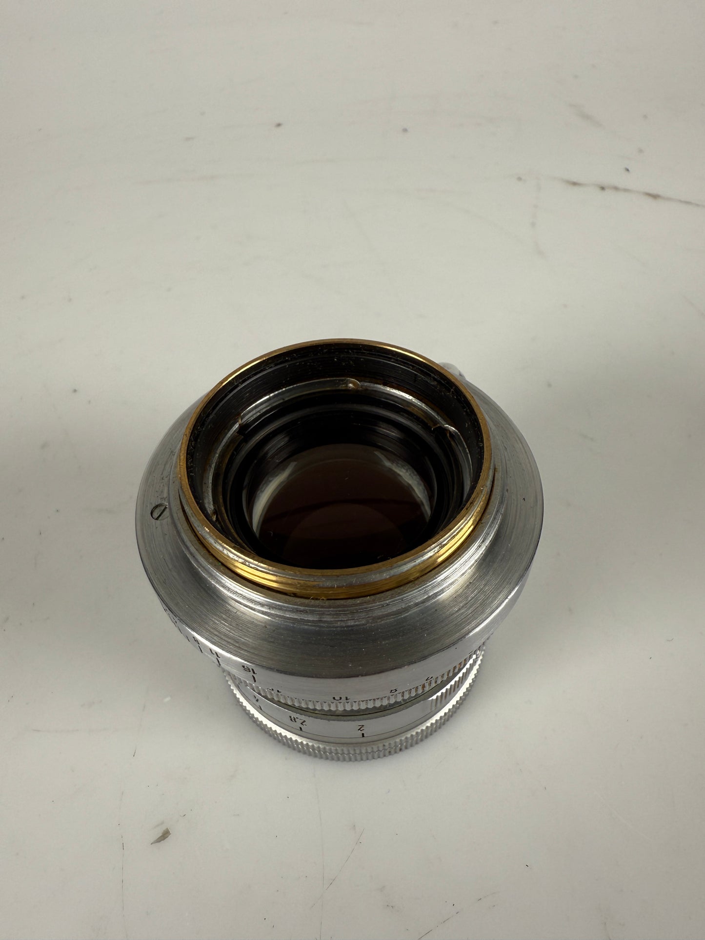 Leica 50mm f2 Summicron Radioactive L39 LTM Screwmount Rangefinder Lens 104xxxx