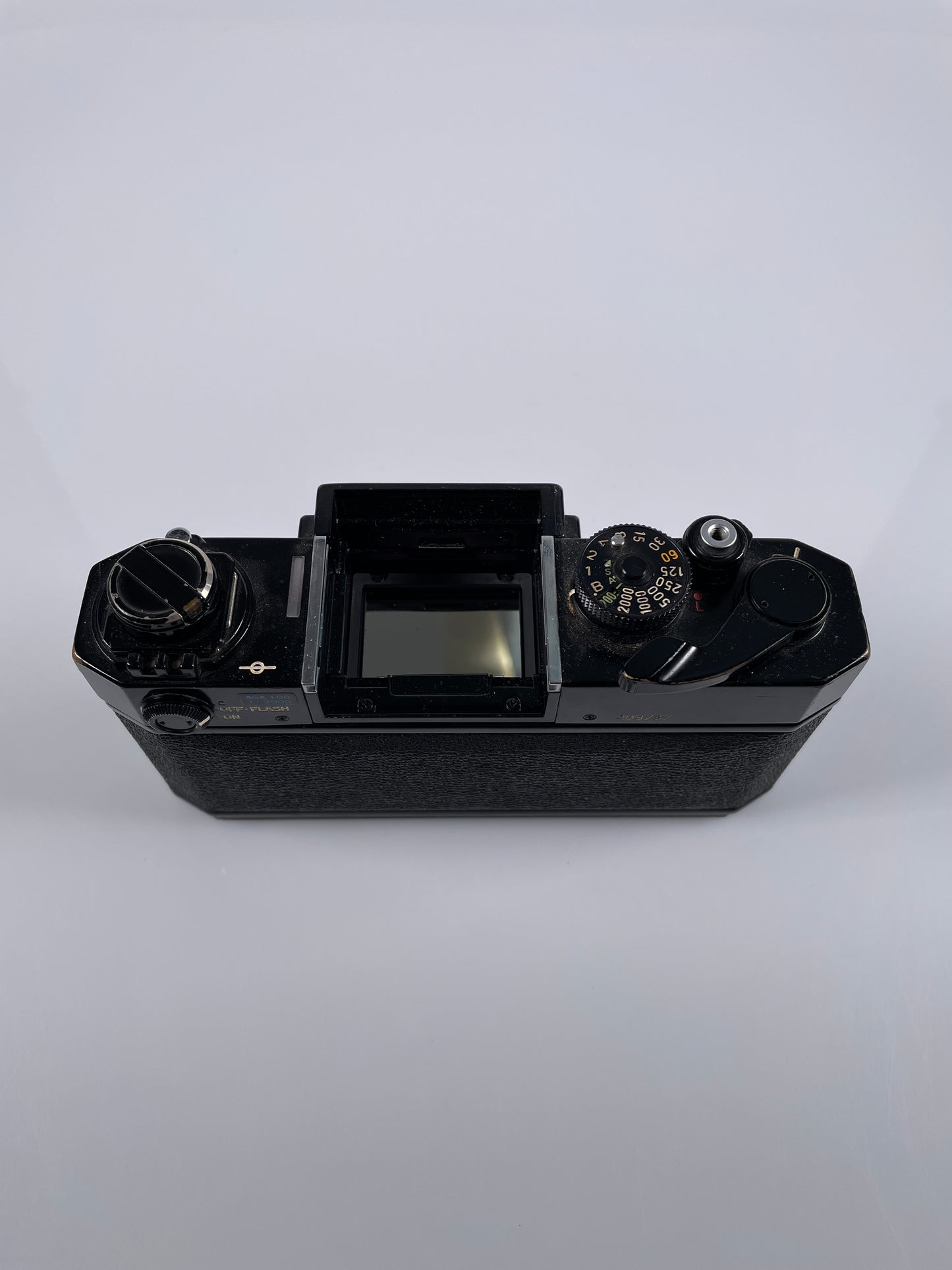 Canon F-1 Black 35mm SLR Film Camera Body