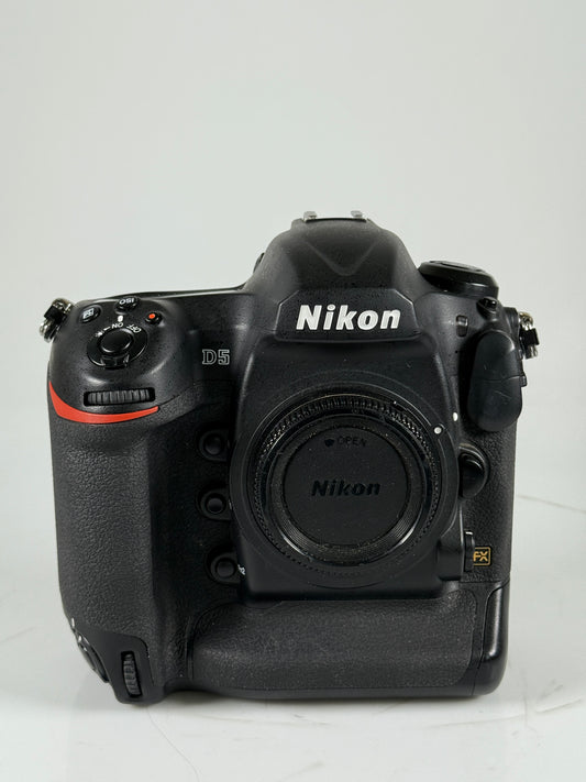Nikon D5 Digital Camera 20.8MP DSLR Camera Body (Dual XQD Slots) D5-a