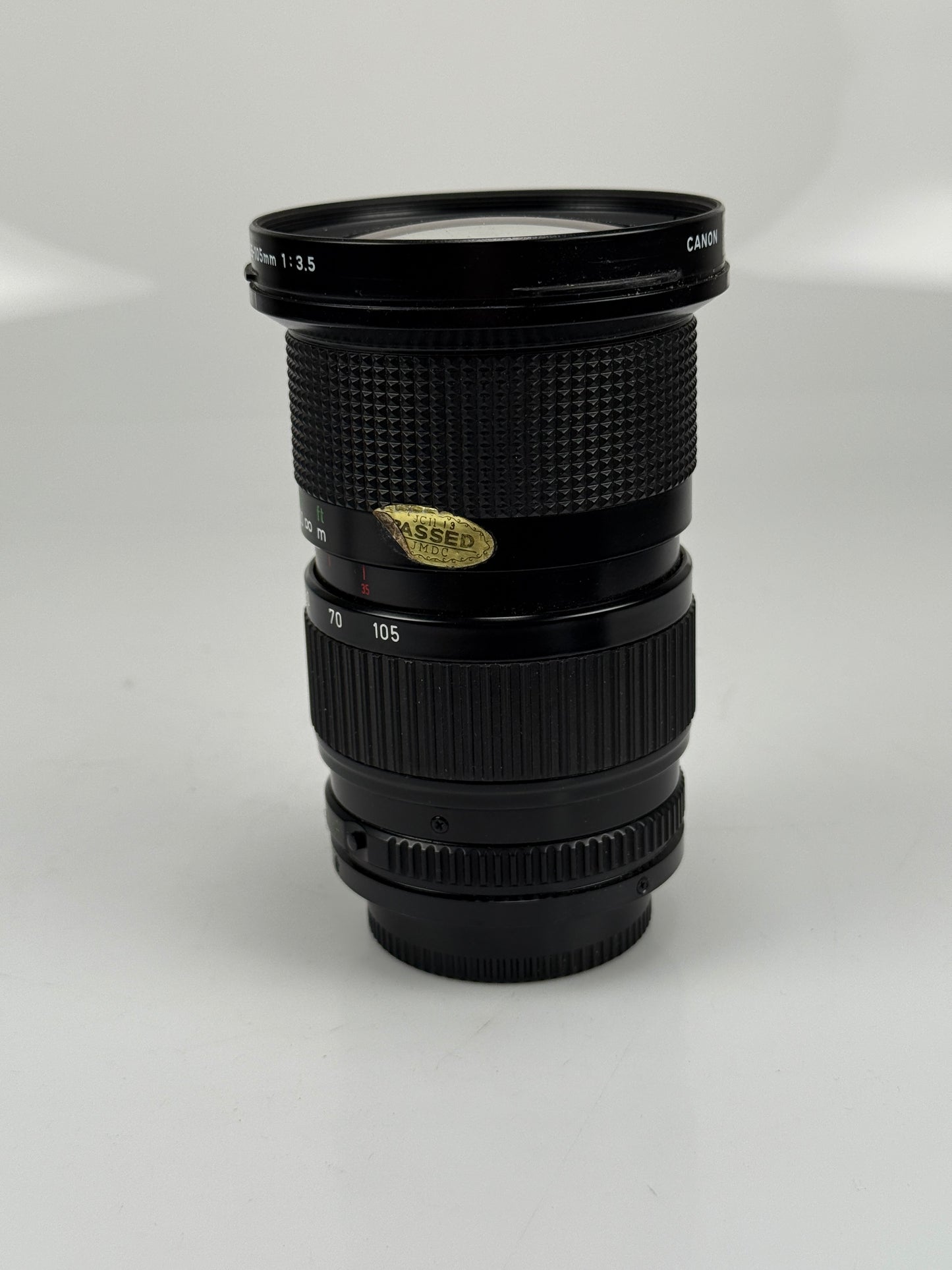 Canon New FD NFD 35-105mm f3.5 MF Zoom Lens
