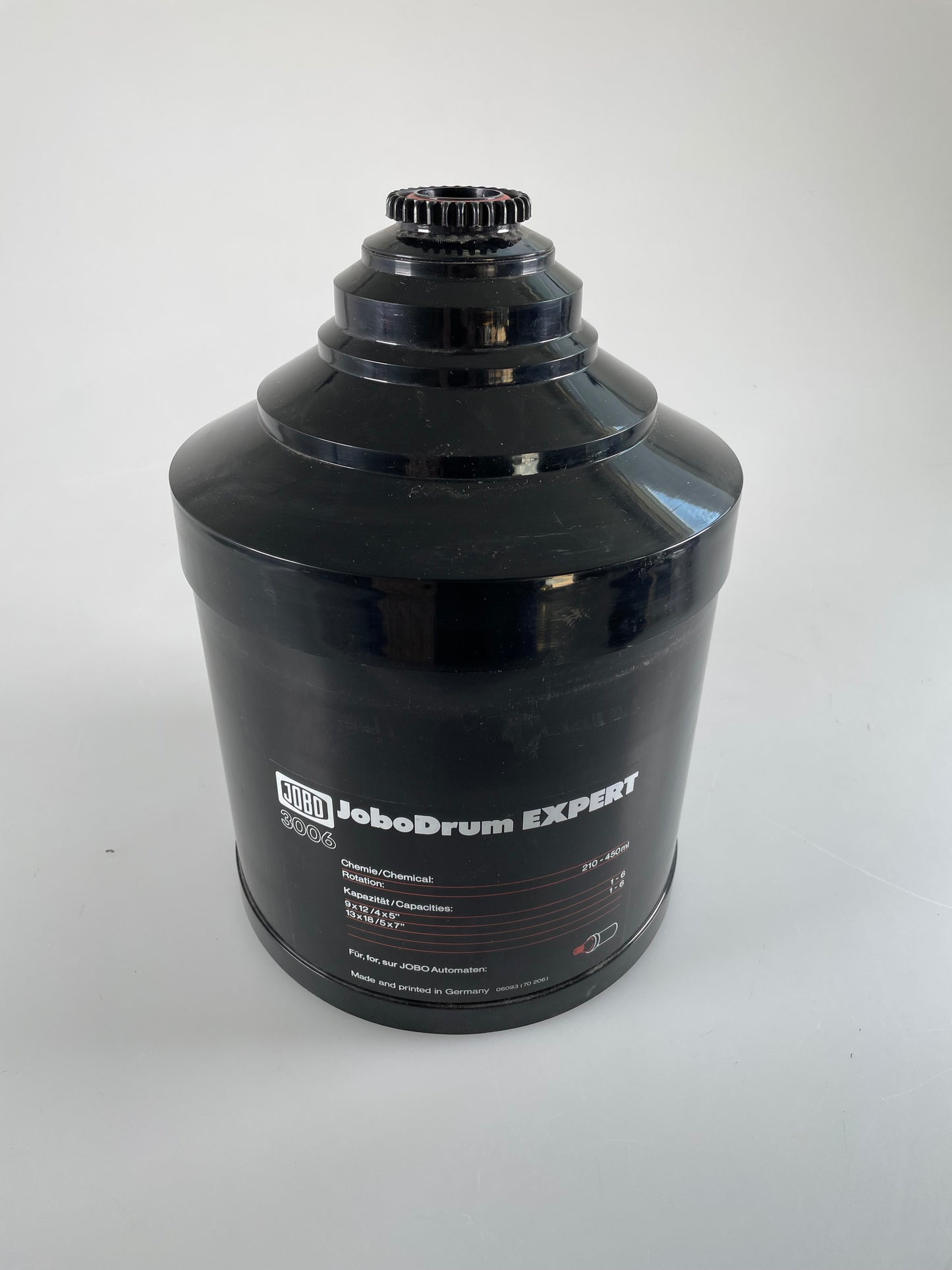 Jobo 3006 Expert Drum for up to 6 Sheets of 4X5” - JoboDrum Processing