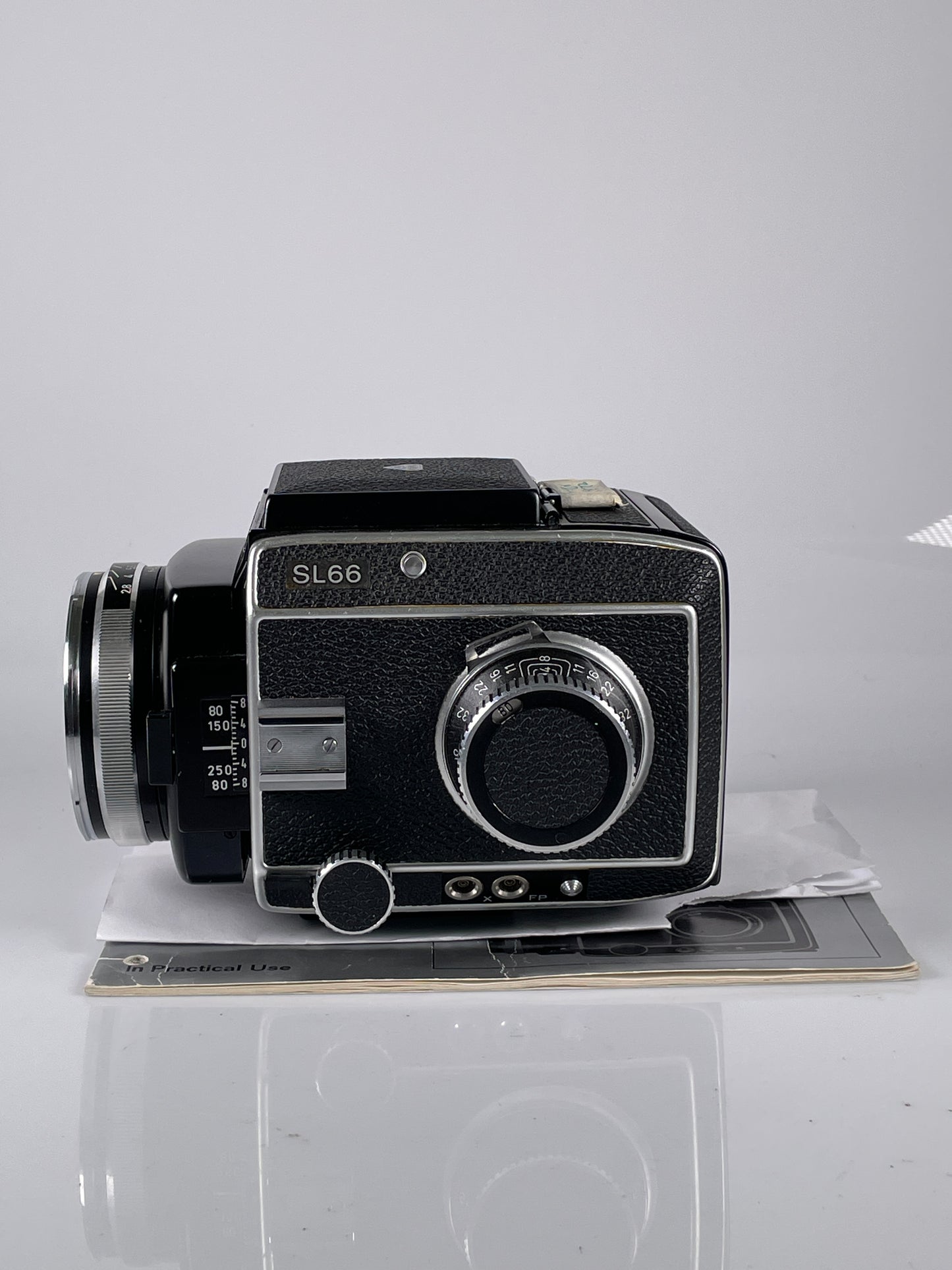 Rolleiflex SL66 Medium Format Camera with 80mm f2.8 HFT, waist level