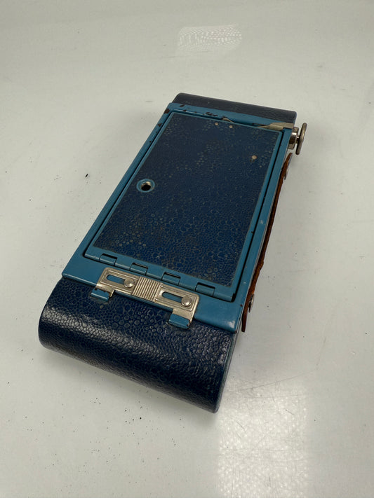 Kodak No. 2A Folding Rainbow Hawk-Eye camera Model B - Blue