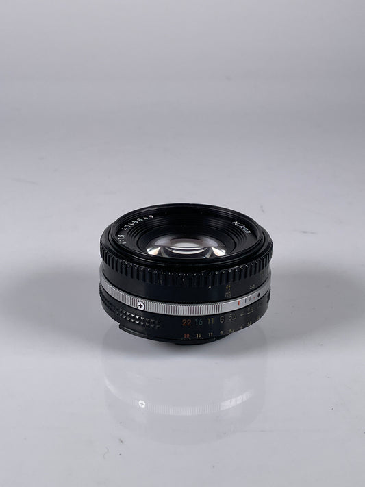 Nikon Nikkor Ai-s AIS 50mm f/1.8 Lens Prime Pancake SLR